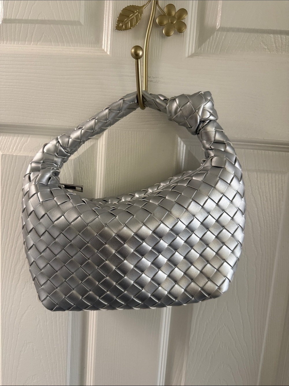 Woven Bag - Silver